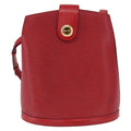 Louis Vuitton Cluny Shoulder Bag Epi Leather Red Leather Shoulder Bag Bag (Pre-Owned)