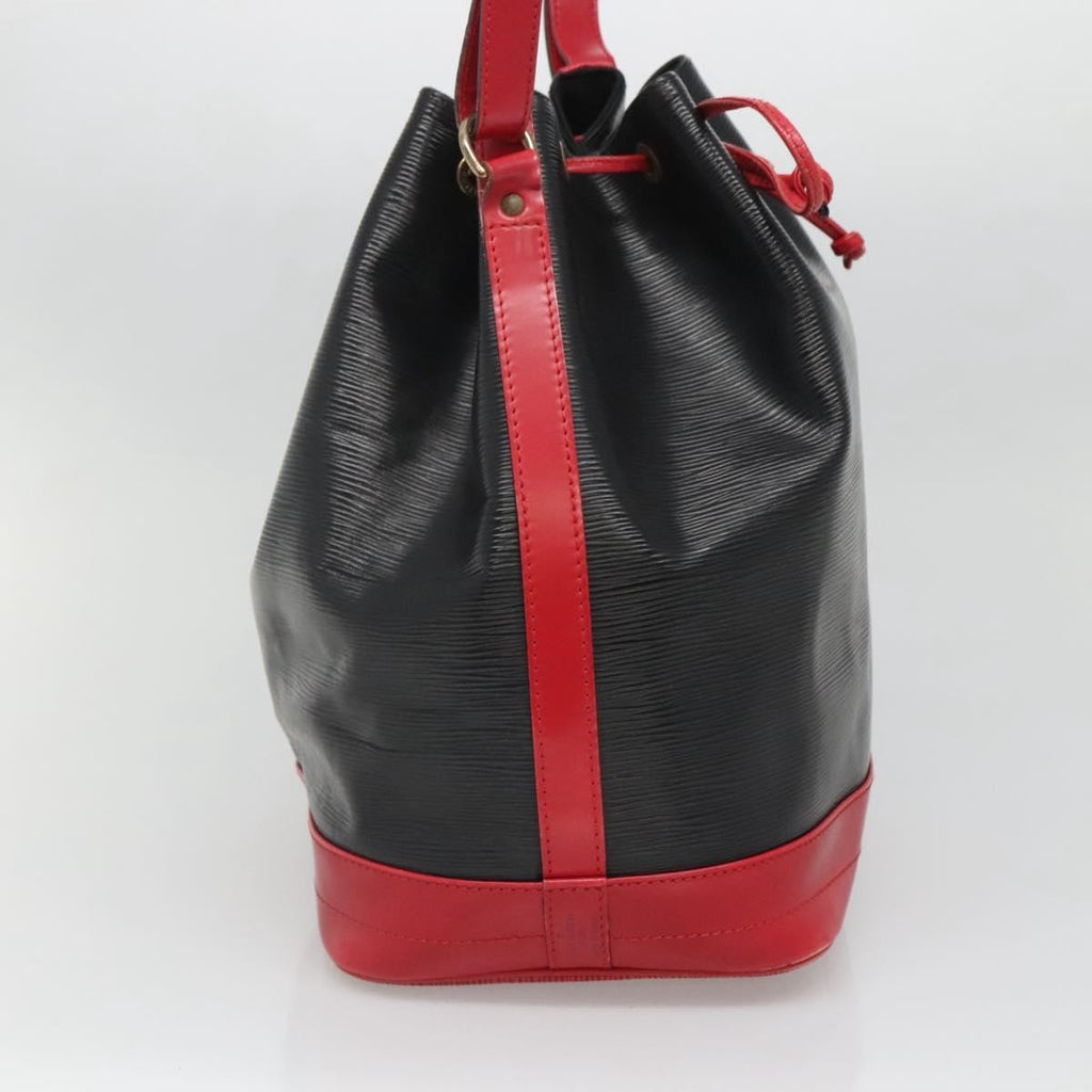 Louis Vuitton Bicolor Noe Handbag Epi Leather Black Leather Shoulder Bag Bag (Pre-Owned)