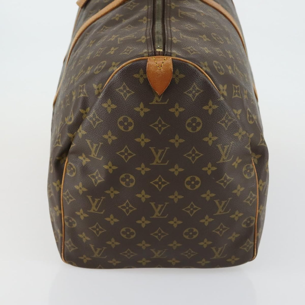 Louis Vuitton Keepall Bag Monogram Canvas Brown Canvas Travel Bag Bag (Pre-Owned)
