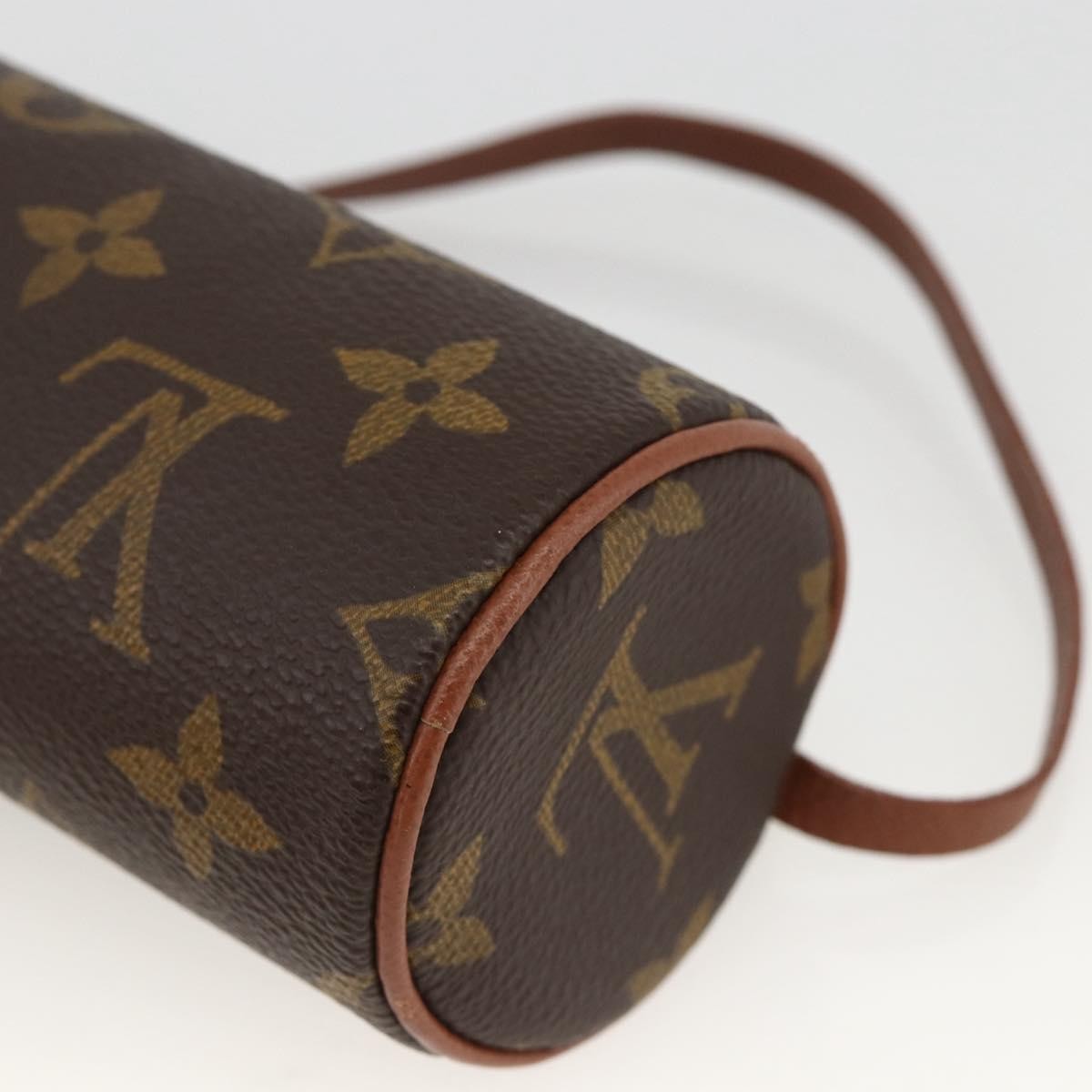 Louis Vuitton Papillon Pochette Monogram Canvas Brown Canvas Clutche & Pouche Bag (Pre-Owned)