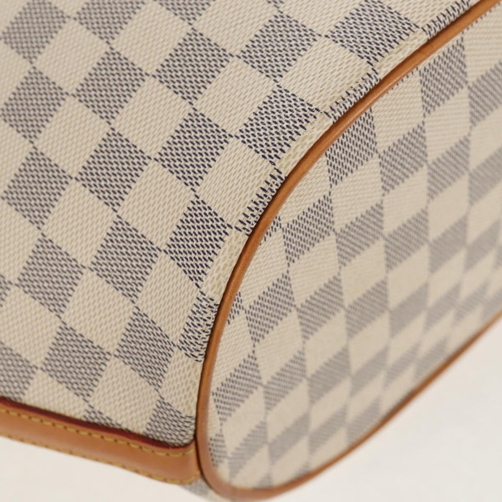 Louis Vuitton Pampelonne Handbag Damier White Canvas Tote Bag Bag (Pre-Owned)