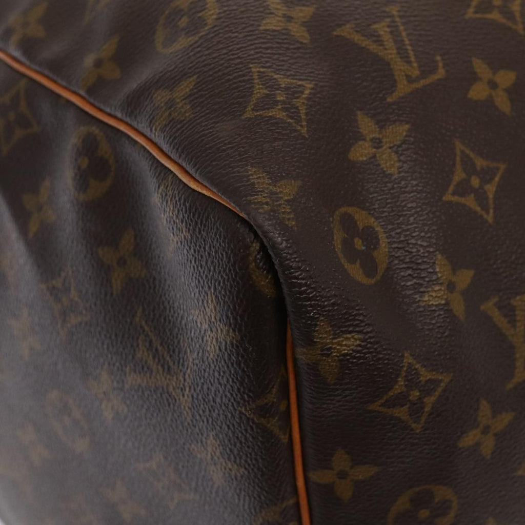 Louis Vuitton Keepall Bag Monogram Canvas Brown Canvas Travel Bag Bag (Pre-Owned)
