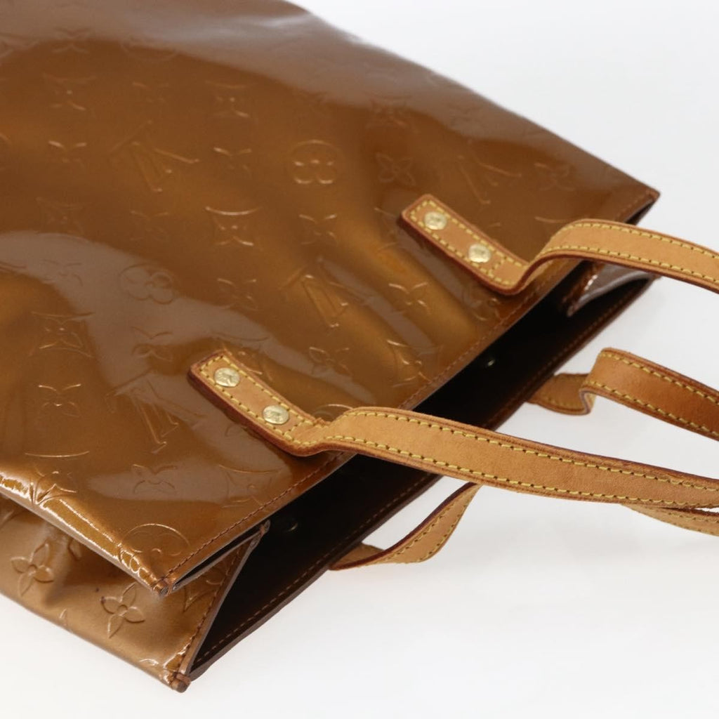 Louis Vuitton Reade Handbag Monogram Vernis Brown Patent_Leather Tote Bag Bag (Pre-Owned)