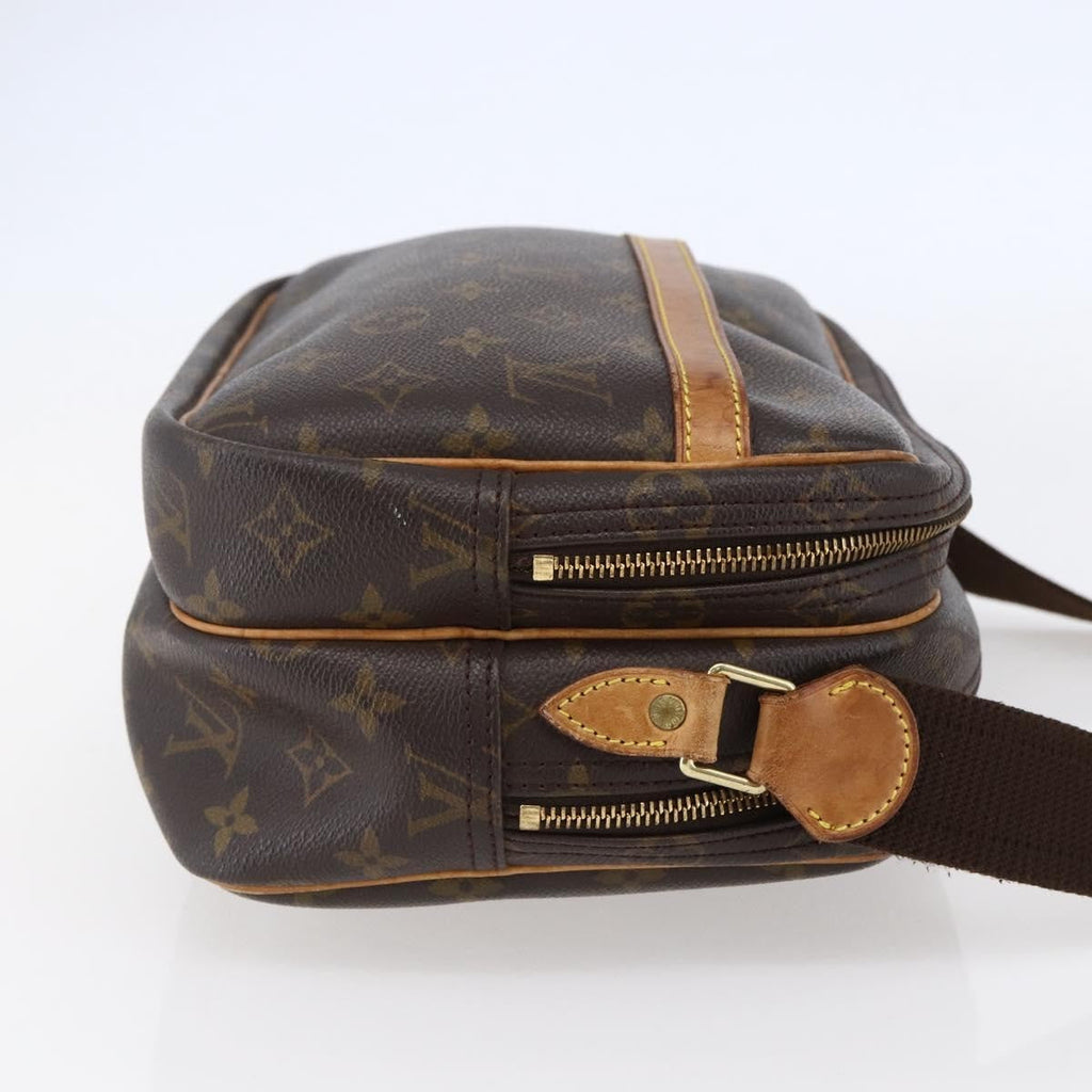 Louis Vuitton Reporter Bag Monogram Canvas Brown Canvas Bag (Pre-Owned)