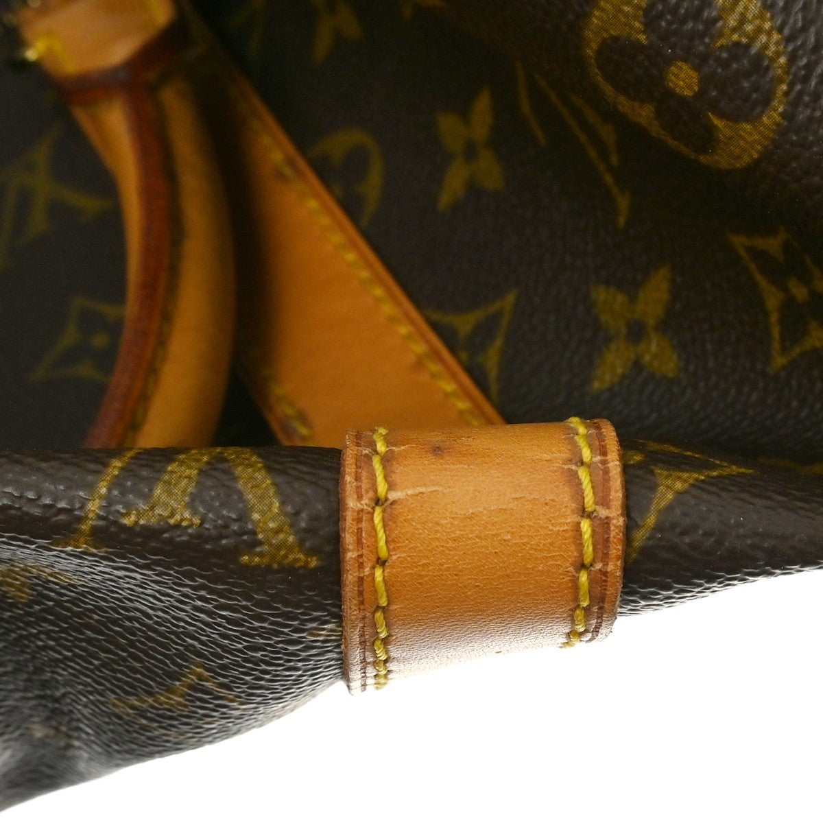 Louis Vuitton Keepall Bag Monogram Canvas Brown Canvas Travel Bag Bag (Pre-Owned)