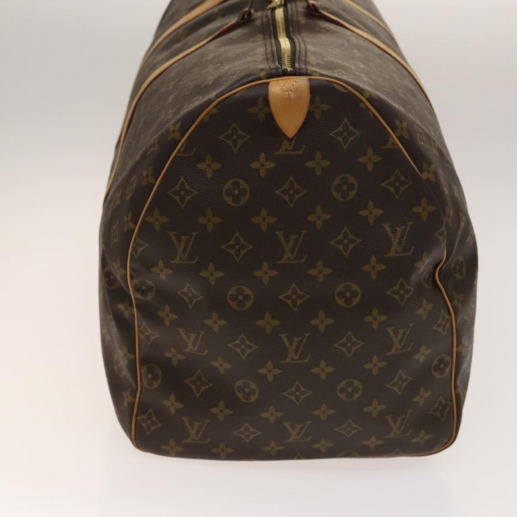 Louis Vuitton Keepall Bag Monogram Canvas Brown Canvas Bag (Pre-Owned)