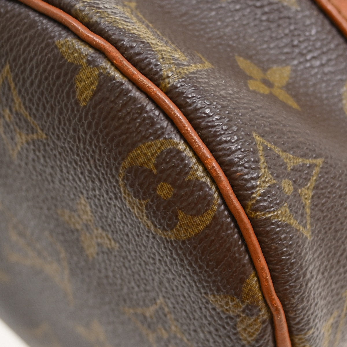 Louis Vuitton Papillon Handbag Monogram Canvas Brown Canvas Handbag (Pre-Owned)