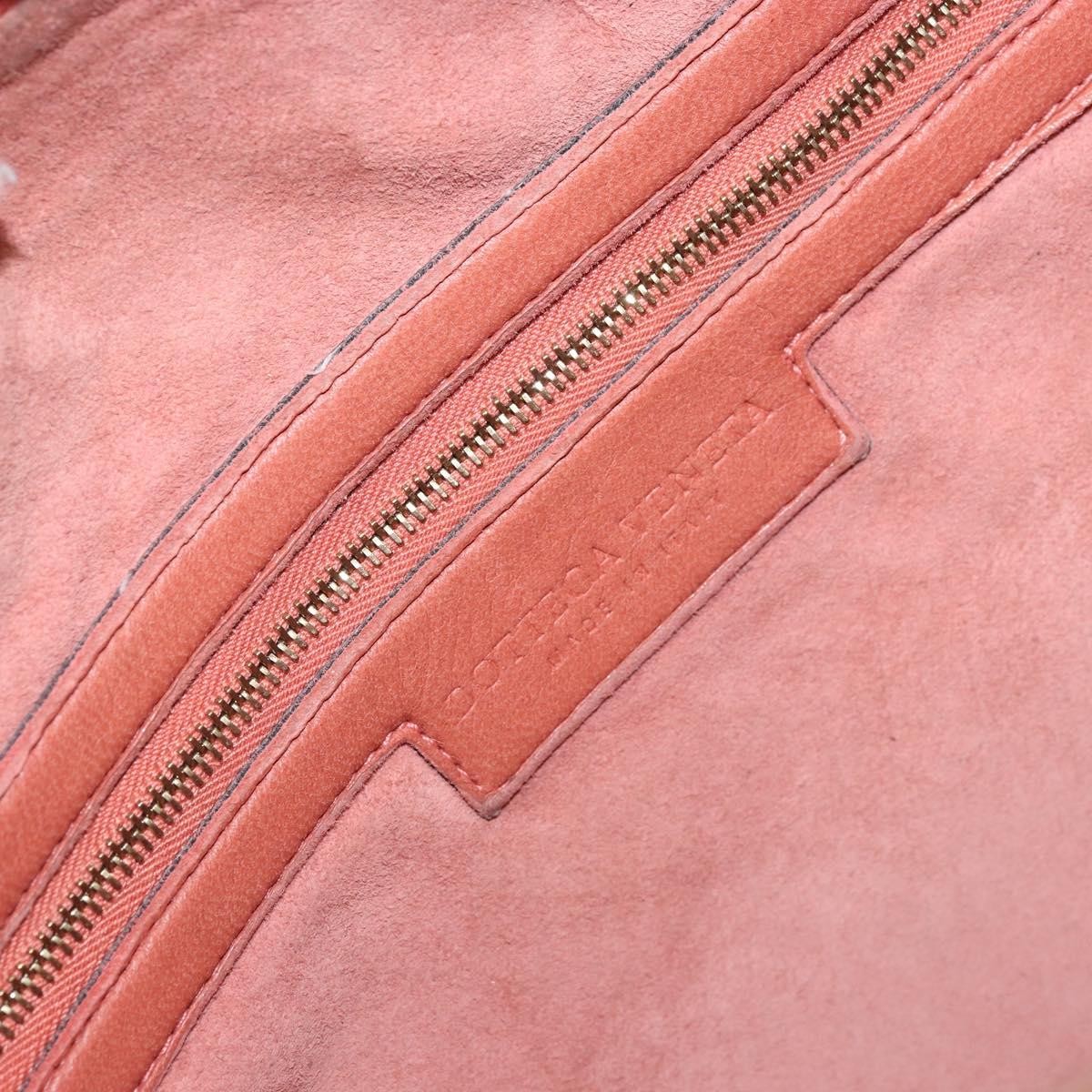 Bottega Veneta Veneta Hobo Intrecciato Nappa Pink Leather Handbag (Pre-Owned)