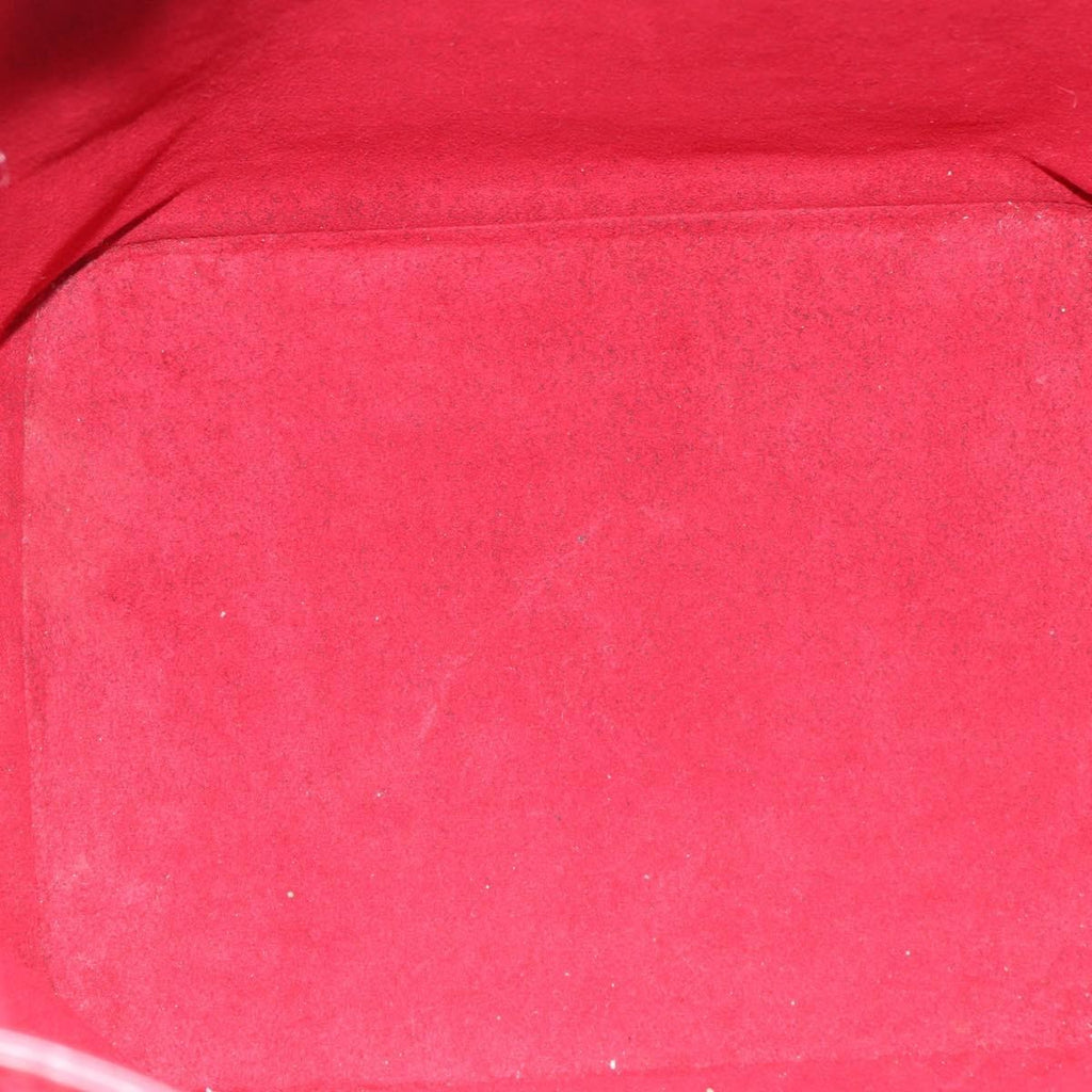 Louis Vuitton Petit Noe Handbag Epi Leather Red Leather Shoulder Bag Bag (Pre-Owned)
