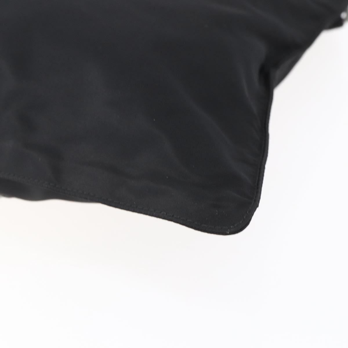 Prada Flat Messenger Bag Tessuto Black Nylon Shoulder Bag Bag (Pre-Owned)