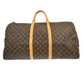 Louis Vuitton Keepall Bag Monogram Canvas Brown Canvas Travel Bag Bag (Pre-Owned)