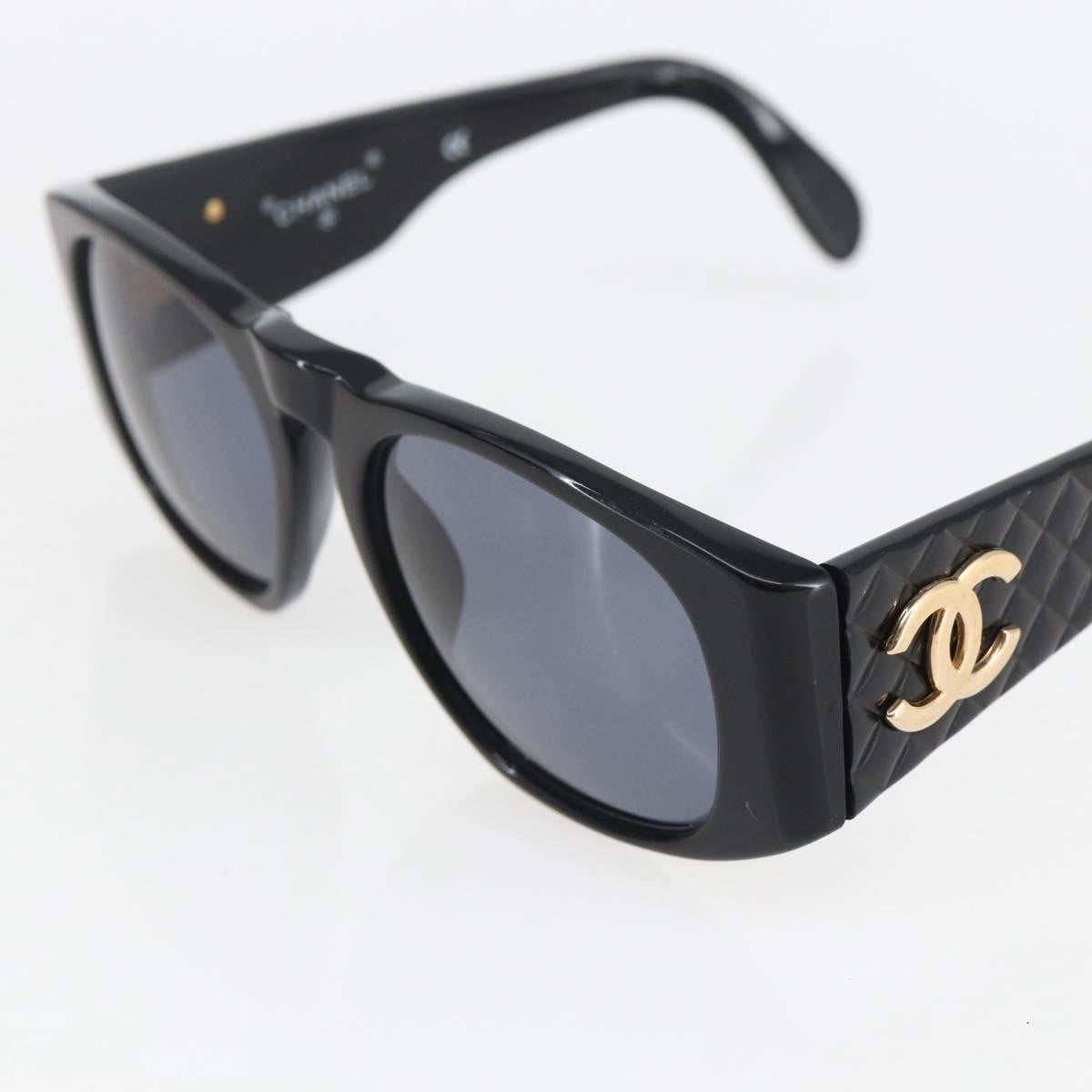 Chanel Logo Cc Sunglasses Plastic Black Plastic Sunglasse Accessory (Pre-Owned)
