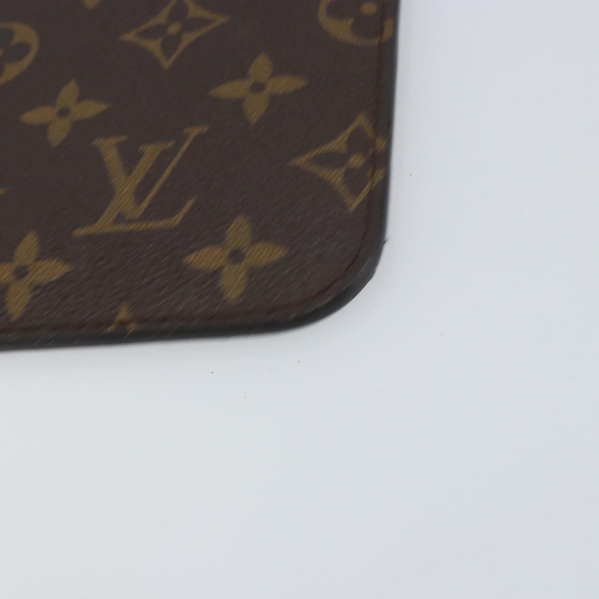 Louis Vuitton Neverfull Pochette Monogram Canvas Brown Canvas Clutche & Pouche Bag (Pre-Owned)