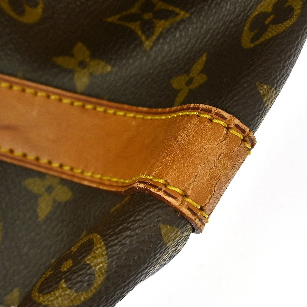 Louis Vuitton Keepall Bag Monogram Canvas Brown Canvas Travel Bag Bag (Pre-Owned)