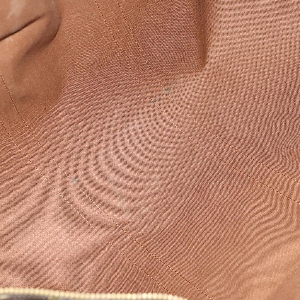 Louis Vuitton Keepall Bag Monogram Canvas Brown Canvas Travel Bag Bag (Pre-Owned)