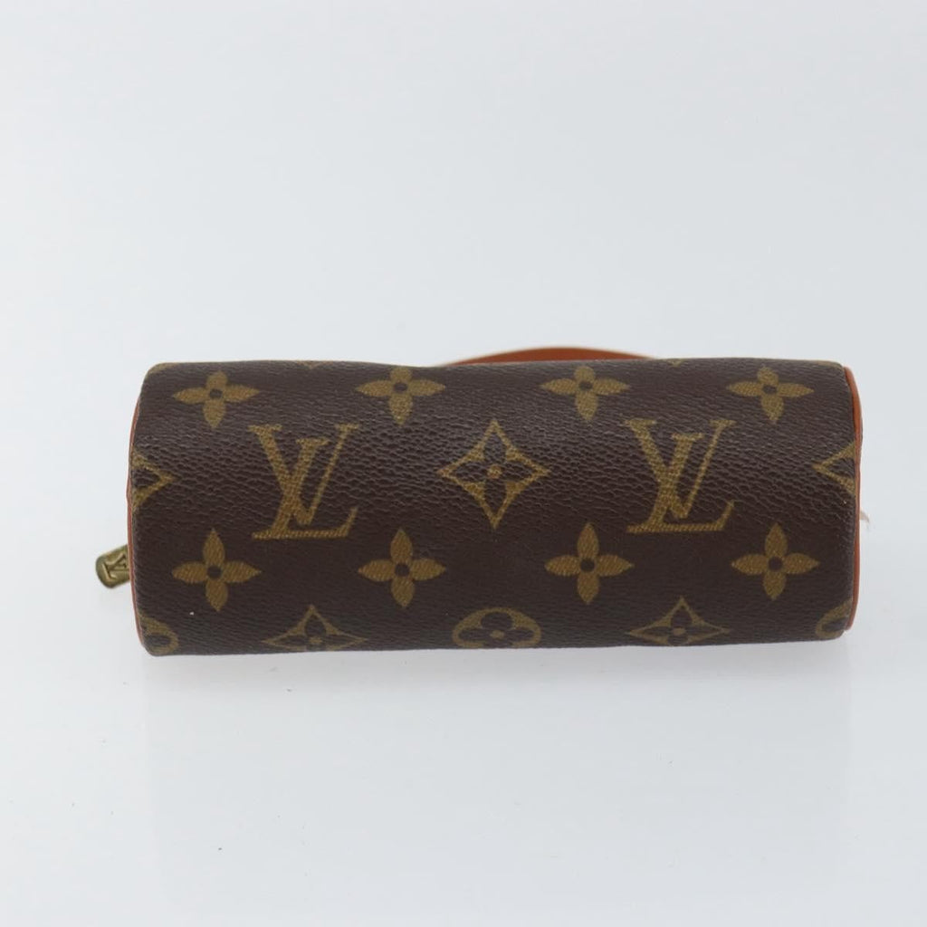 Louis Vuitton Papillon Pochette Monogram Canvas Brown Canvas Clutche & Pouche Bag (Pre-Owned)