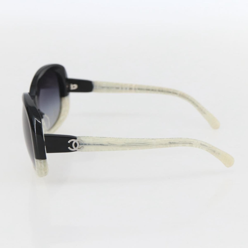 Chanel Chanel Logo Sunglasses Eye Wear Plastic Black Plastic Sunglasse Accessory (Pre-Owned)