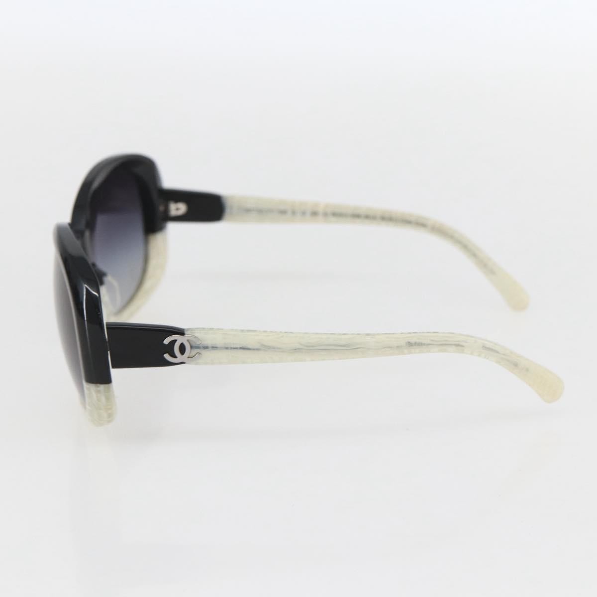 Chanel Chanel Logo Sunglasses Eye Wear Plastic Black Plastic Sunglasse Accessory (Pre-Owned)