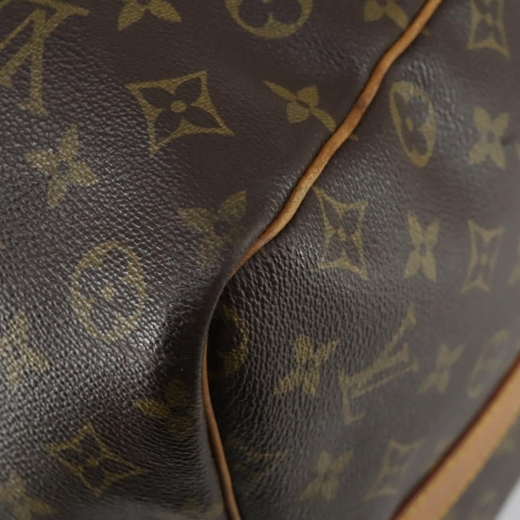 Louis Vuitton Keepall Bandouliere Bag Monogram Canvas Brown Canvas Travel Bag Bag (Pre-Owned)