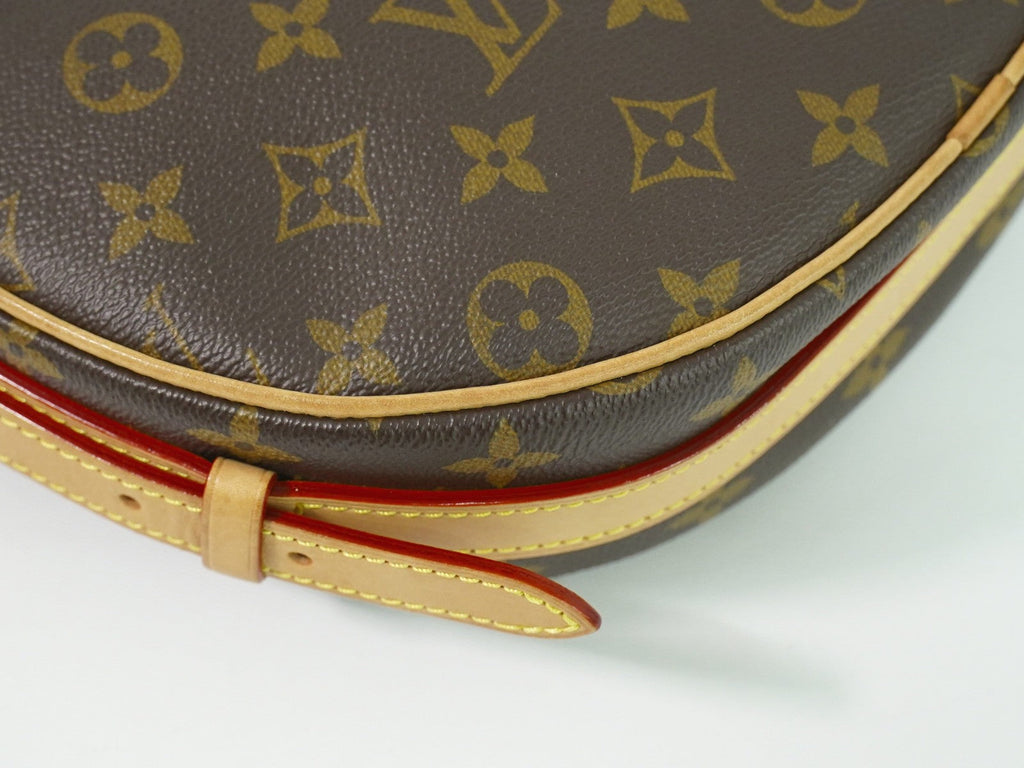 Louis Vuitton Croissant Handbag Monogram Canvas Brown Canvas Shoulder Bag Bag (Pre-Owned)