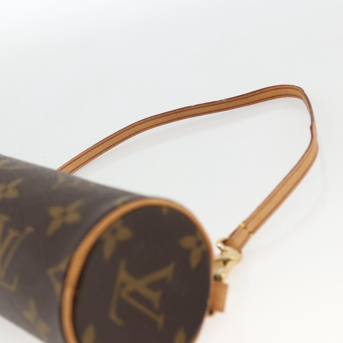Louis Vuitton Papillon Pochette Monogram Canvas Brown Canvas Clutche & Pouche Bag (Pre-Owned)