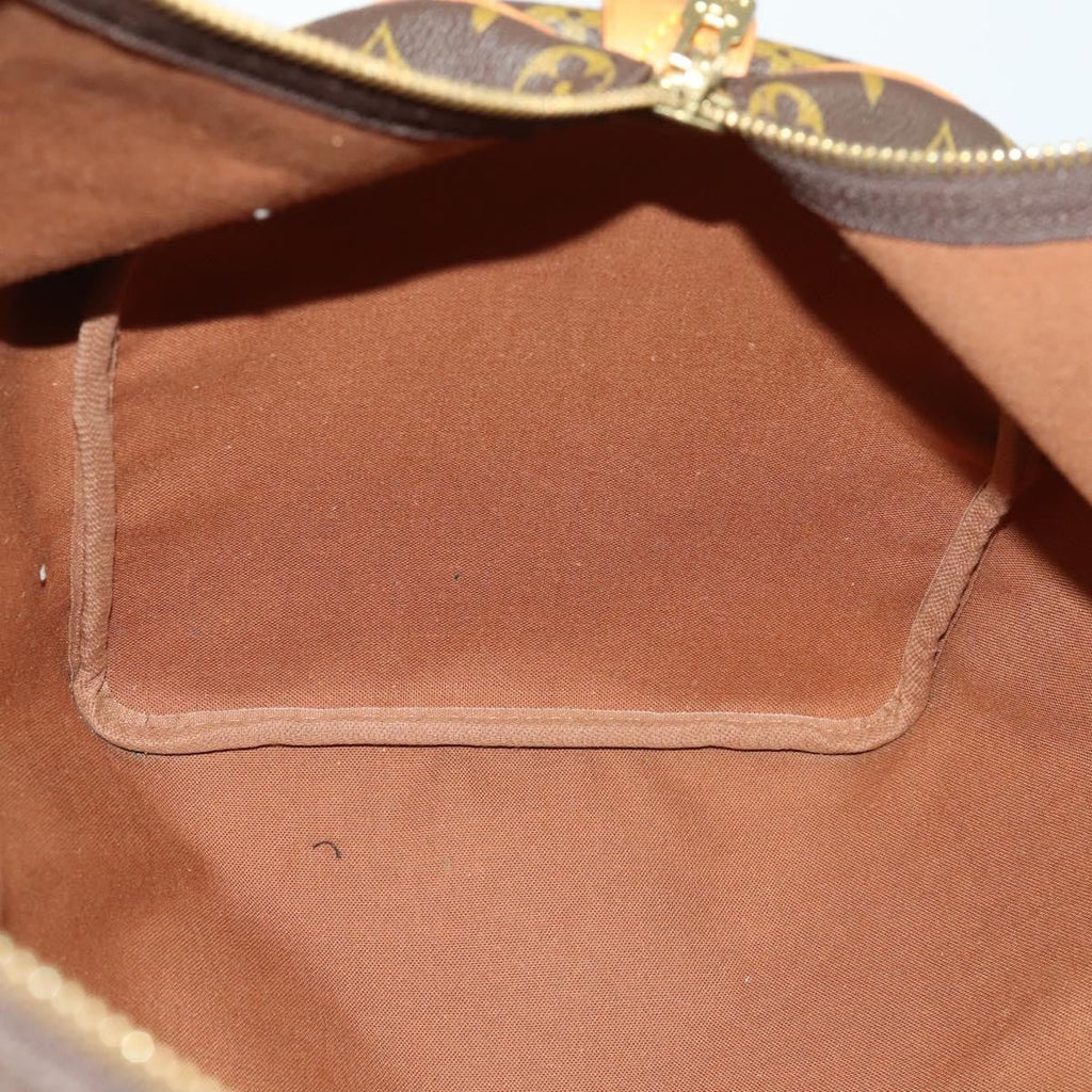 Louis Vuitton Keepall Bag Monogram Canvas Brown Canvas Travel Bag Bag (Pre-Owned)
