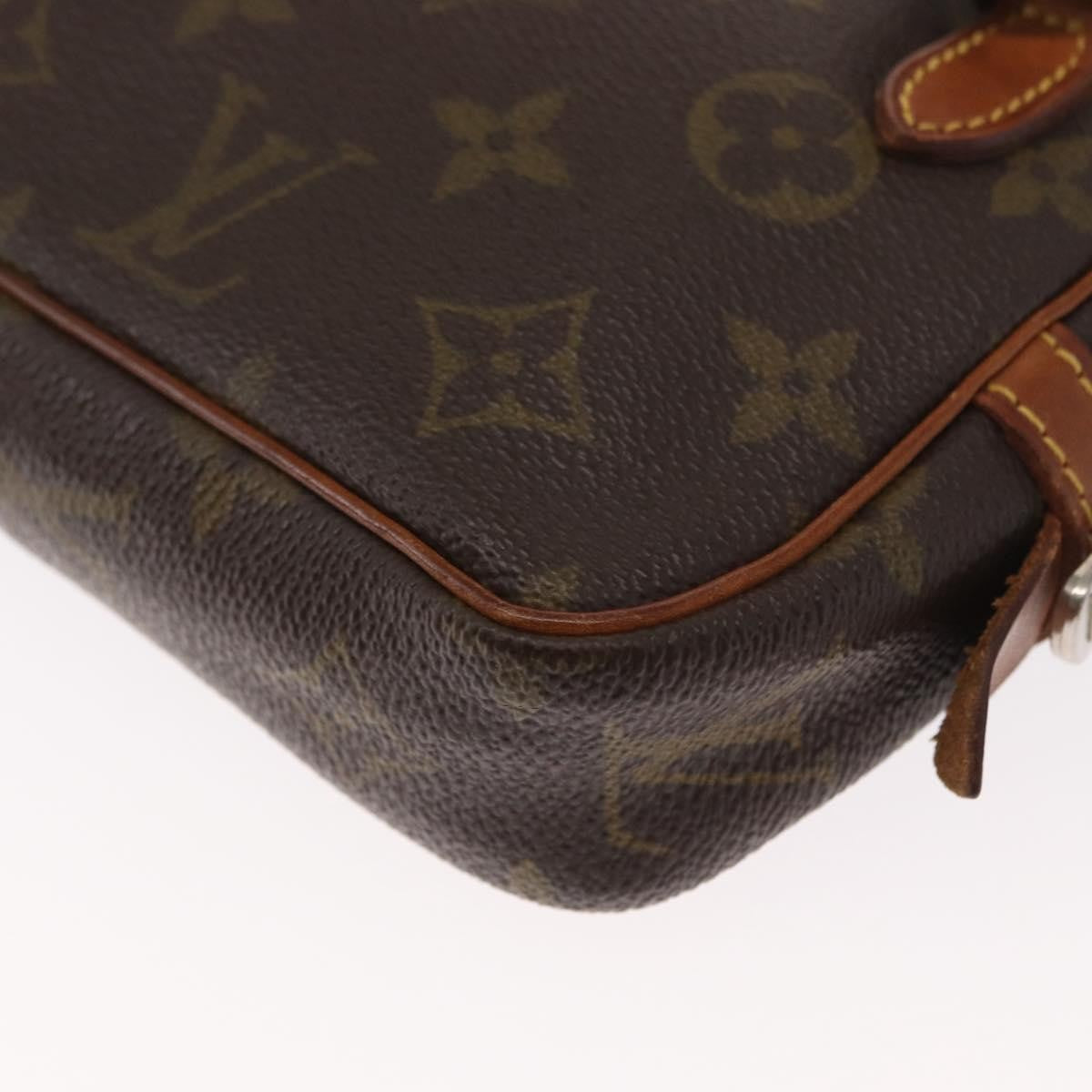 Louis Vuitton Pochette Marly Bandouliere Bag Monogram Canvas Brown Canvas Shoulder Bag Bag (Pre-Owned)