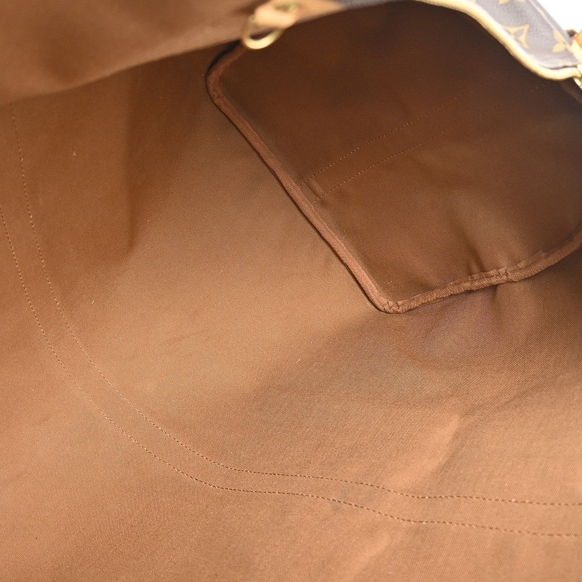 Louis Vuitton Keepall Bag Monogram Canvas Brown Canvas Travel Bag Bag (Pre-Owned)