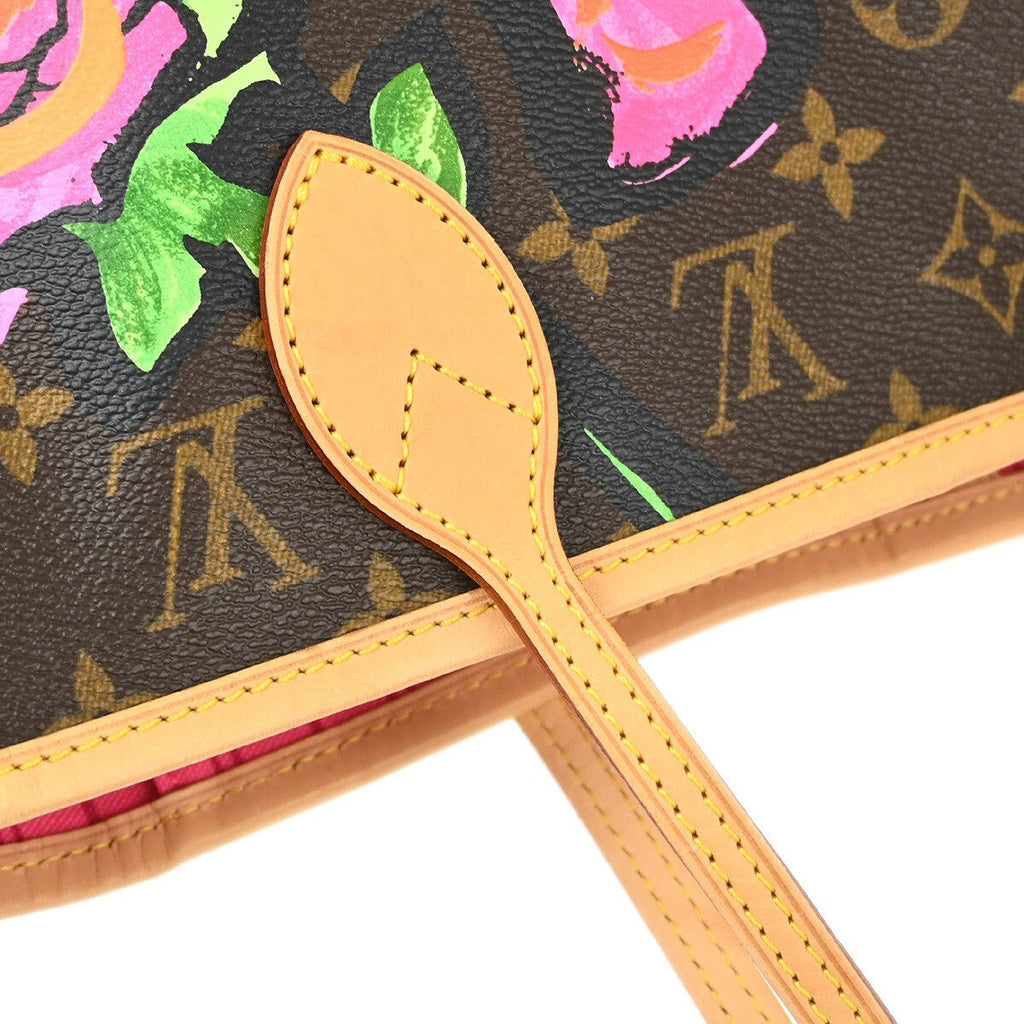 Louis Vuitton Neverfull Nm Tote Limited Edition Printed Canvas Brown Canvas Tote Bag Bag (Pre-Owned)