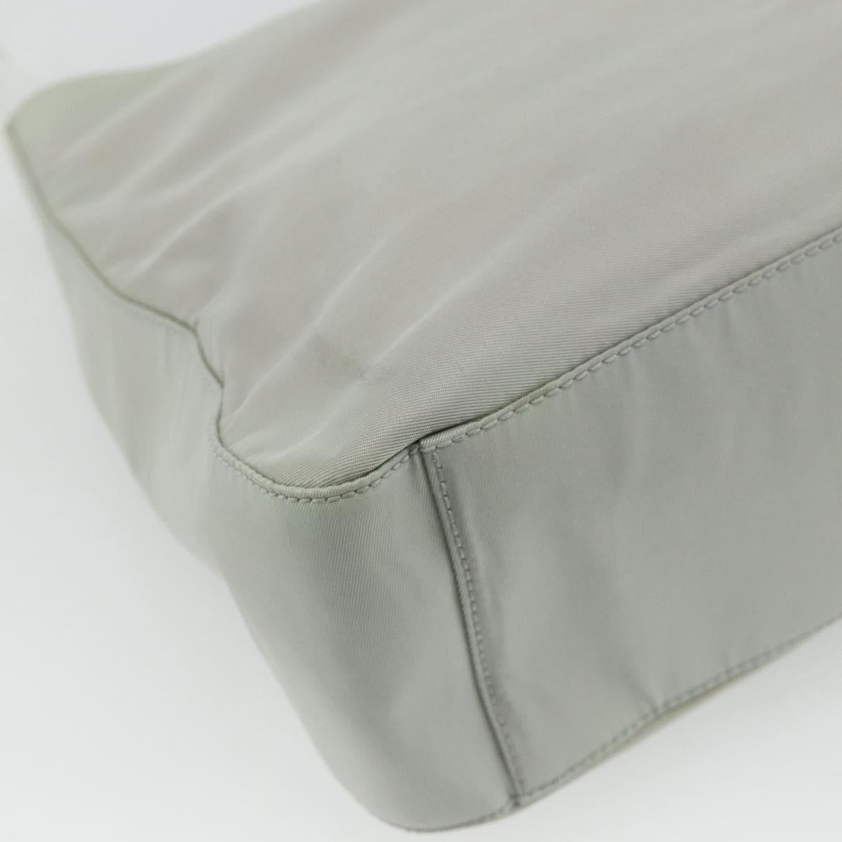 Prada Resin Handle Shoulder Bag Tessuto Clear Nylon Shoulder Bag Bag (Pre-Owned)