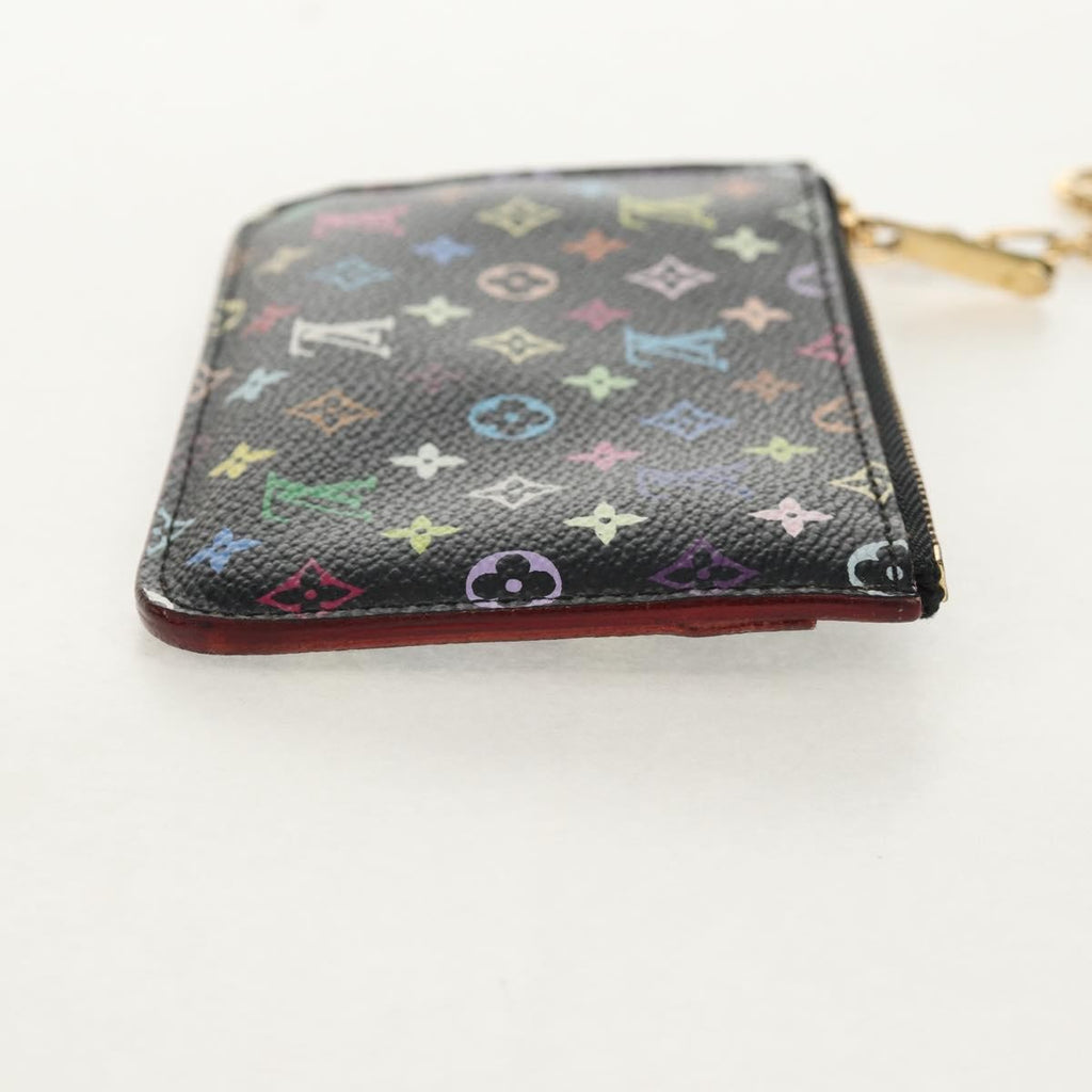 Louis Vuitton Pochette Clés Nm Monogram Multicolor Canvas Black Canvas Wallets Accessory (Pre-Owned)