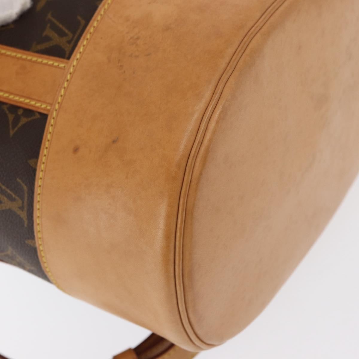Louis Vuitton Randonnee Backpack Monogram Canvas Brown Canvas Shoulder Bag Bag (Pre-Owned)