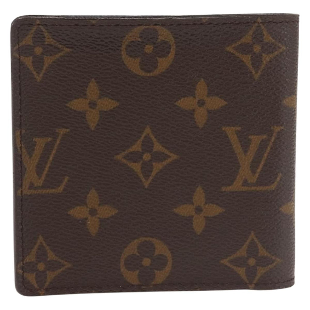 Louis Vuitton Marco Wallet Nm Monogram Canvas Brown Canvas Wallets Accessory (Pre-Owned)