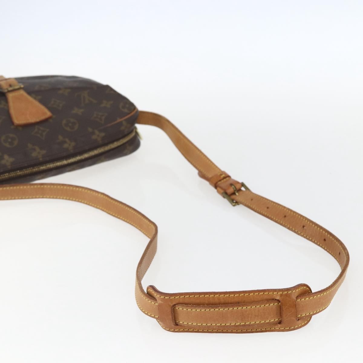 Louis Vuitton Jeune Fille Handbag Monogram Canvas Brown Canvas Shoulder Bag Bag (Pre-Owned)