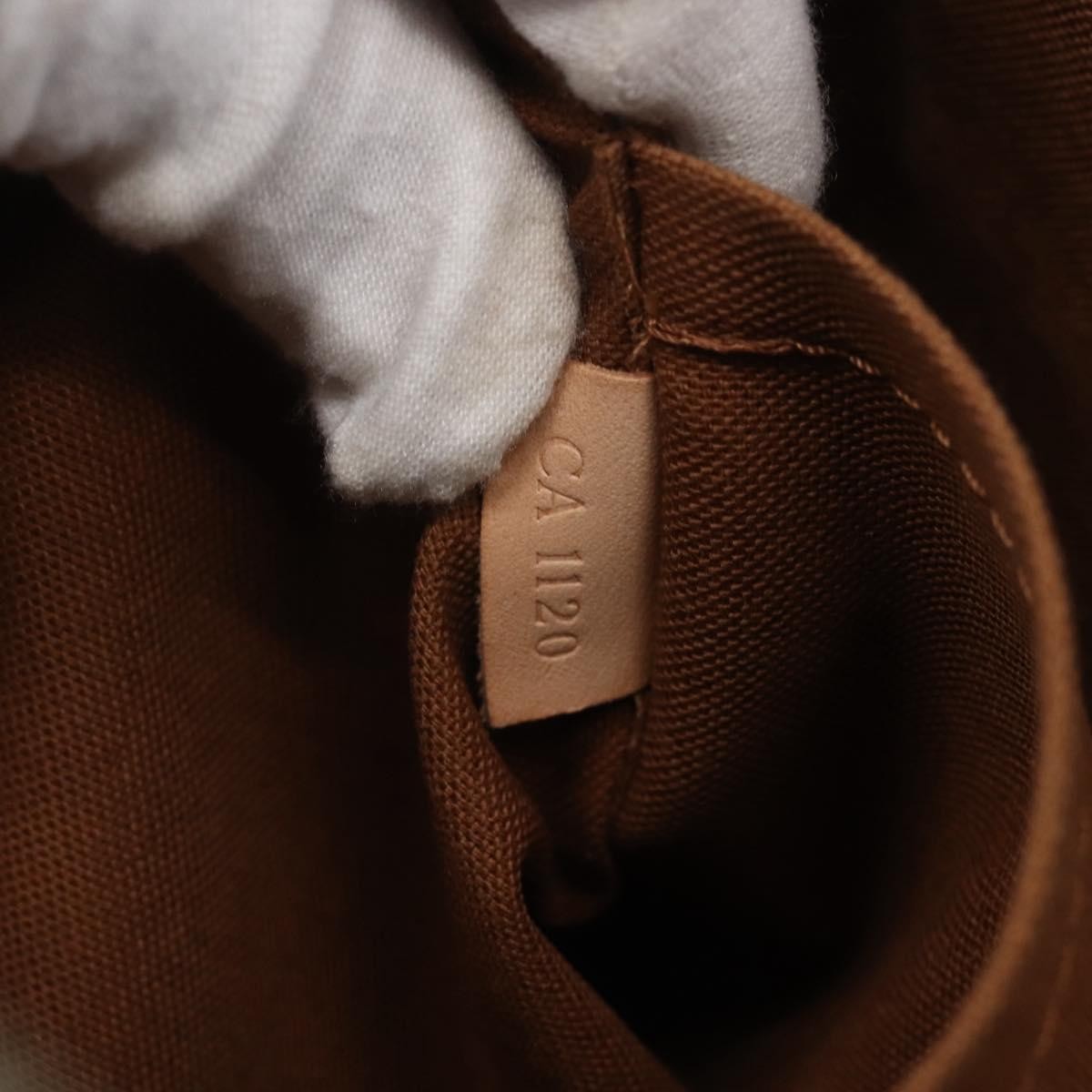 Louis Vuitton Odeon Handbag Monogram Canvas Brown Canvas Shoulder Bag Bag (Pre-Owned)