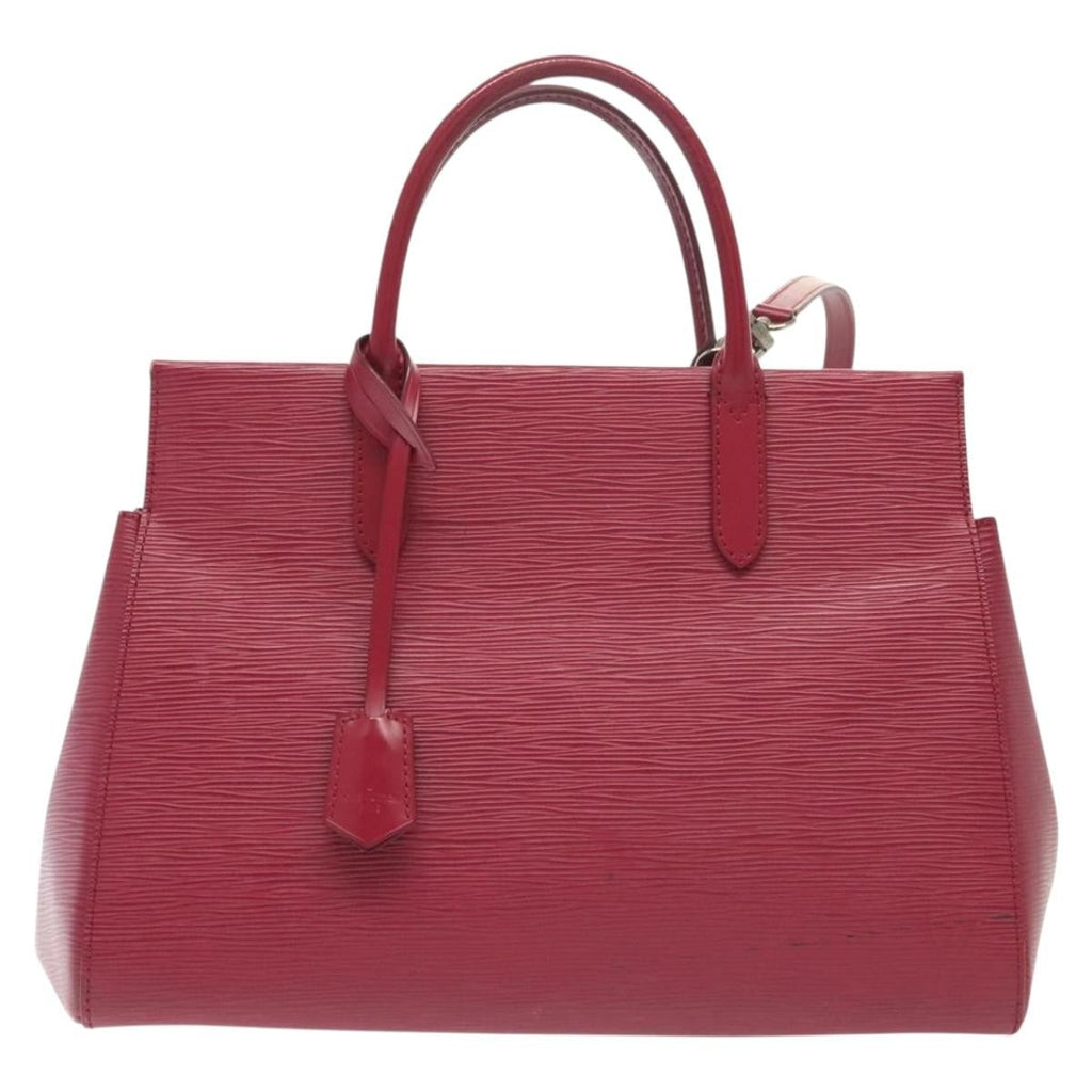 Louis Vuitton Marly Handbag Epi Leather Pink Leather Bag (Pre-Owned)