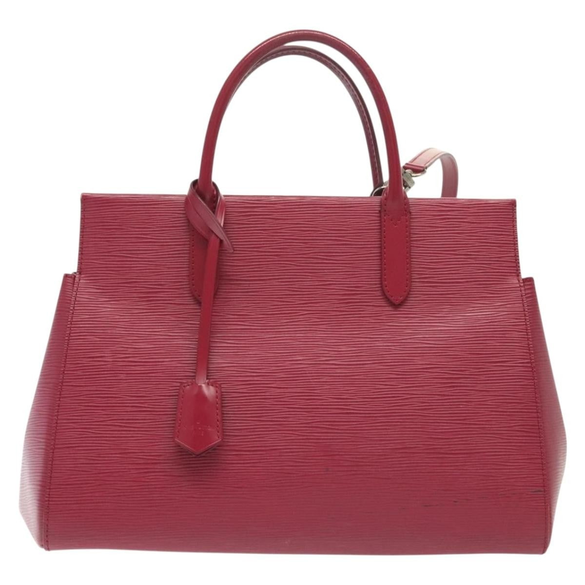 Louis Vuitton Marly Handbag Epi Leather Pink Leather Bag (Pre-Owned)
