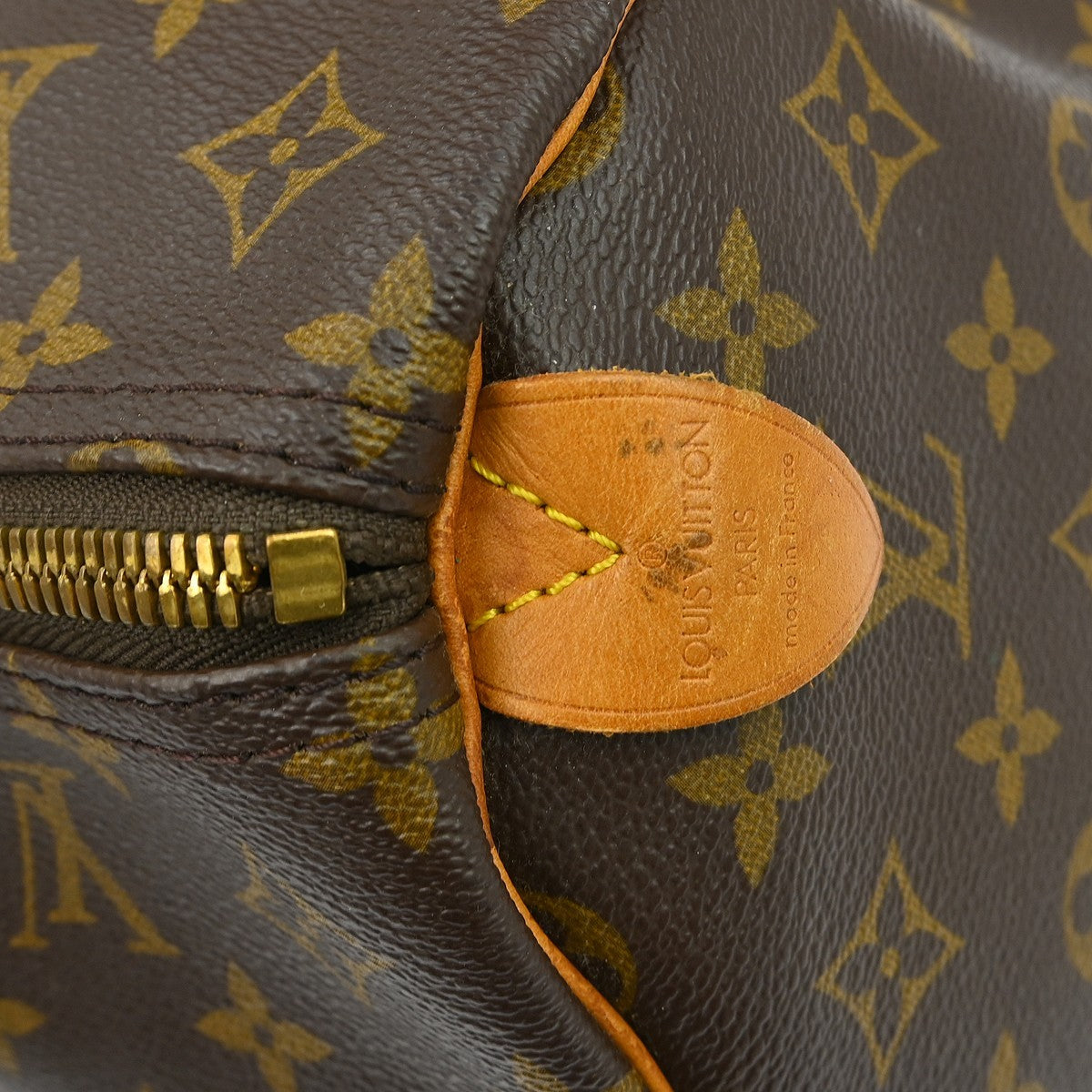 Louis Vuitton Keepall Bag Monogram Canvas Brown Canvas Travel Bag Bag (Pre-Owned)