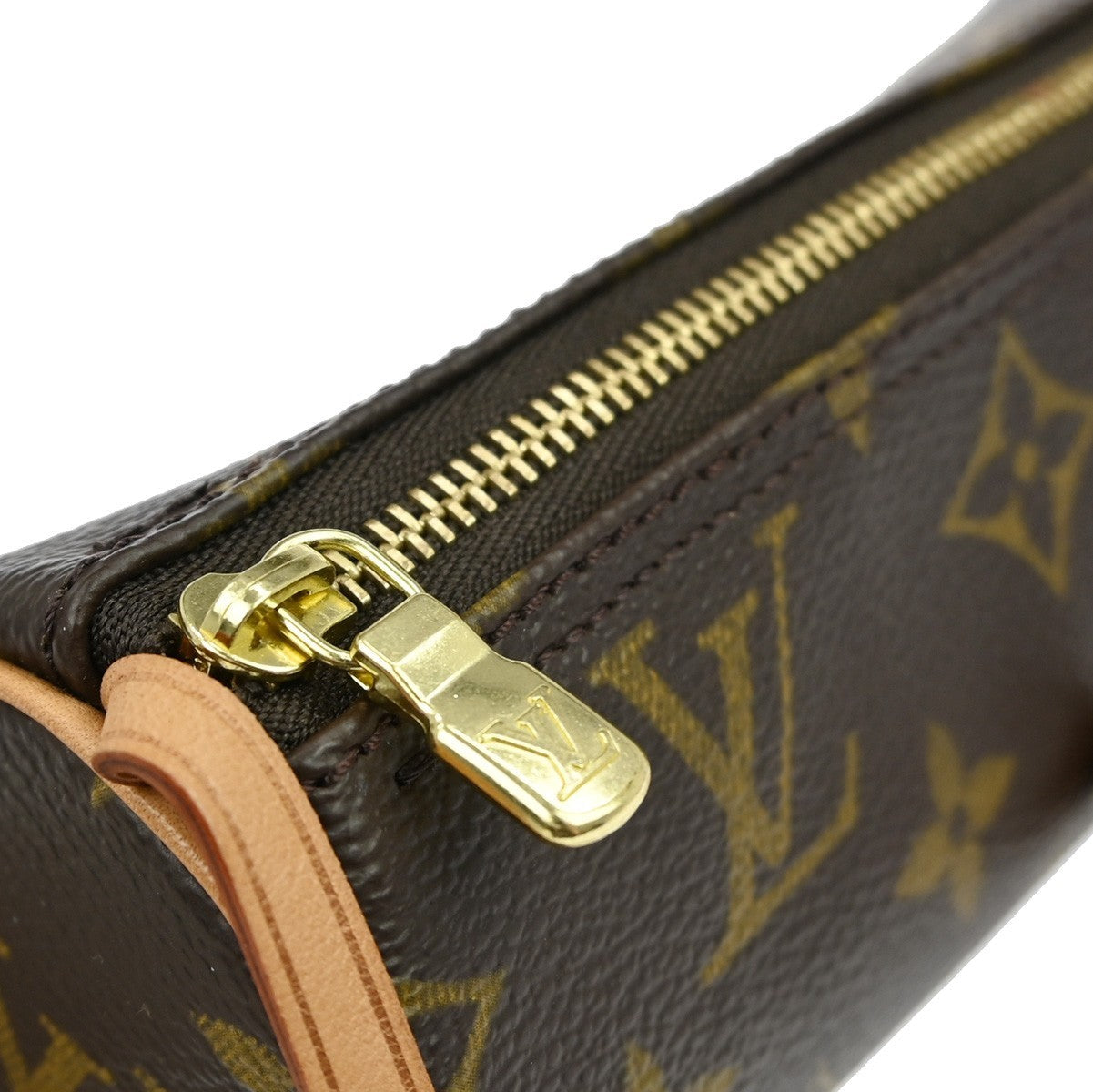 Louis Vuitton Papillon Pochette Monogram Canvas Brown Canvas Clutche & Pouche Bag (Pre-Owned)