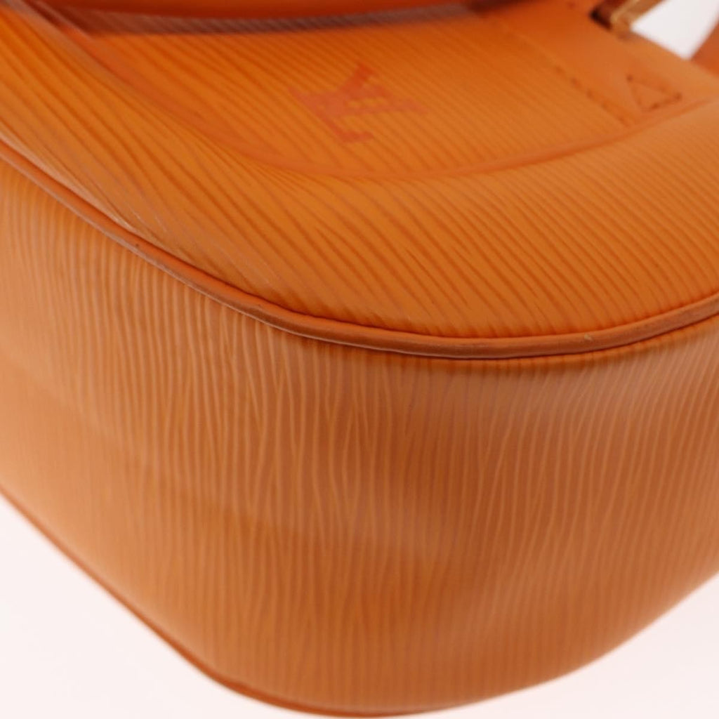 Louis Vuitton Danura Handbag Epi Orange Leather Handbag (Pre-Owned)