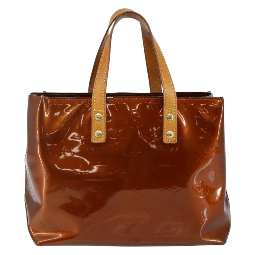 Louis Vuitton Reade Handbag Monogram Vernis Brown Patent_Leather Handbag (Pre-Owned)
