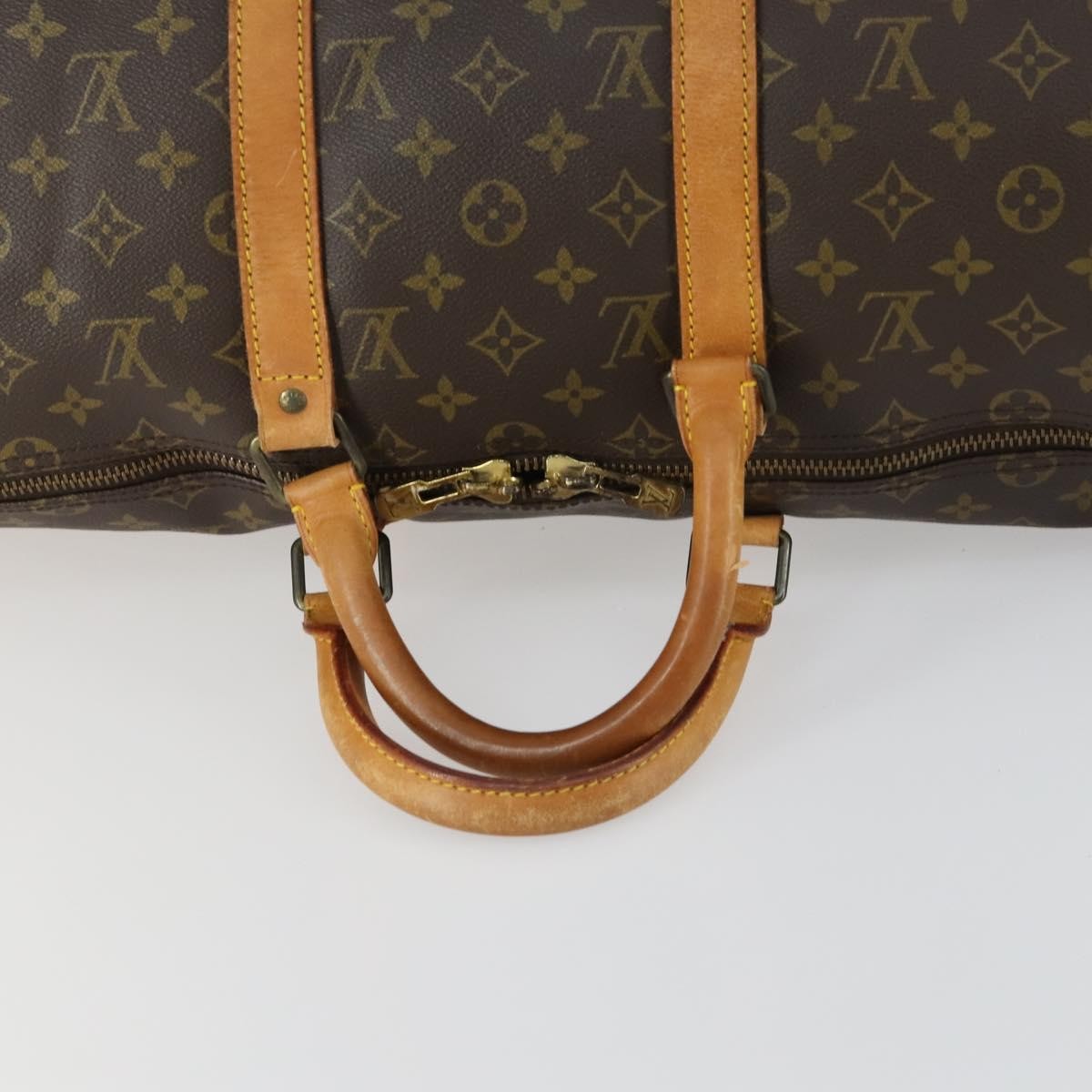 Louis Vuitton Keepall Bag Monogram Canvas Multicolour Canvas Travel Bag Bag (Pre-Owned)