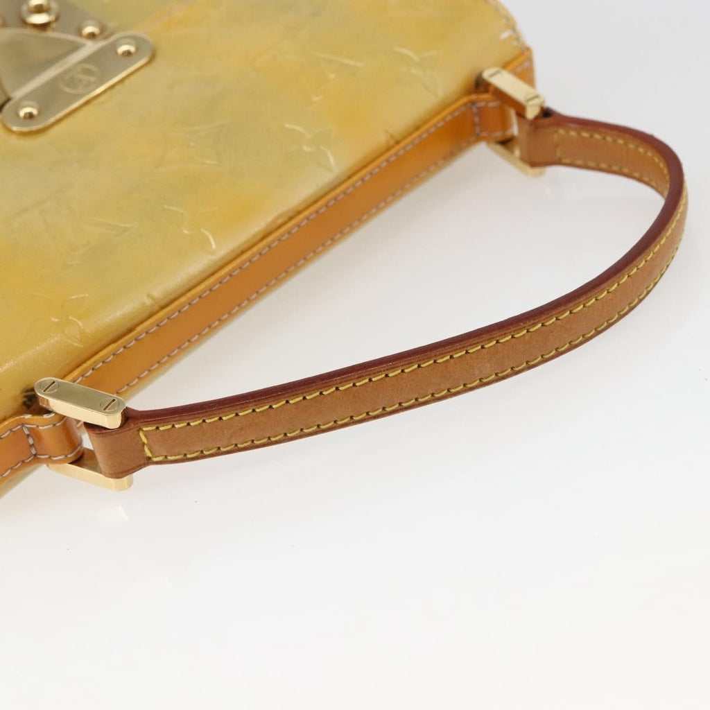 Louis Vuitton Spring Street Nm Handbag Patent Leather Gray Patent_Leather Handbag (Pre-Owned)
