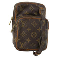 Louis Vuitton Amazone Bag Monogram Canvas Brown Canvas Shoulder Bag Bag (Pre-Owned)