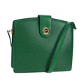 Louis Vuitton Capucines Shoulder Bag Epi Leather Green Leather Shoulder Bag Bag (Pre-Owned)