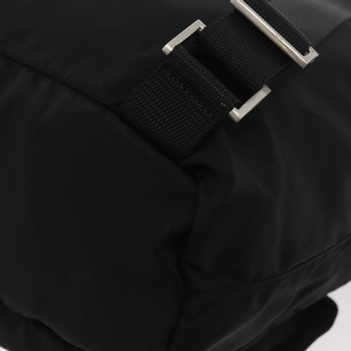 Prada Sac À Dos Re-Nylon Nylon Black Nylon Backpack Bag (Pre-Owned)