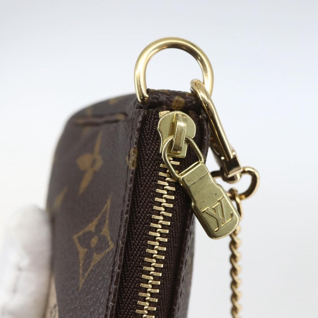 Louis Vuitton Pochette Accessoires Limited Edition Monogram Trunk Brown Canvas Clutche & Pouche Bag (Pre-Owned)