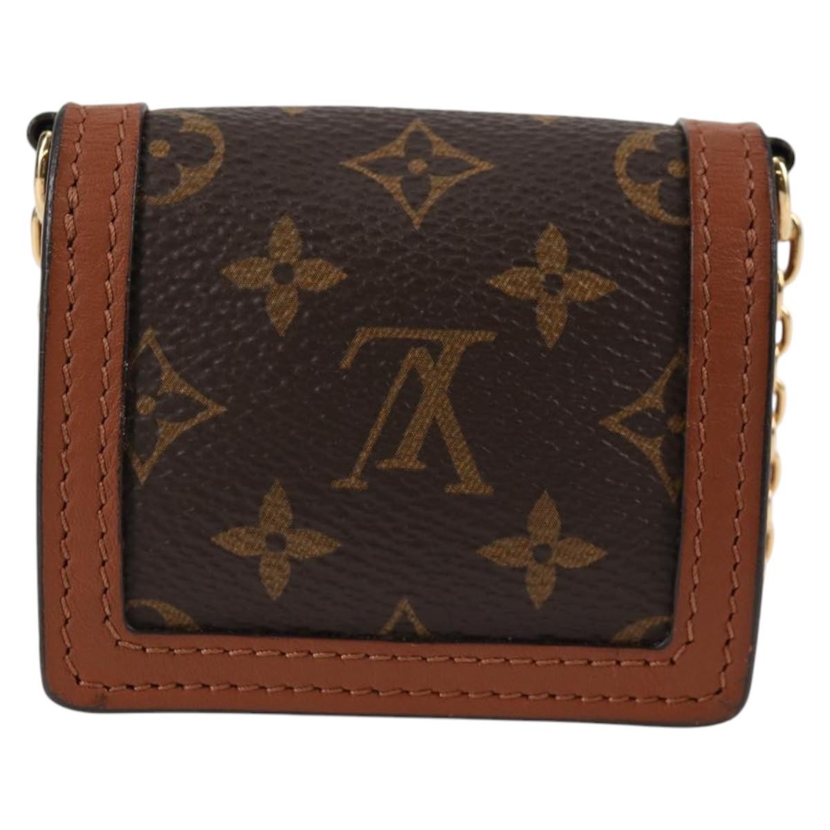 Louis Vuitton Dauphine Shoulder Bag Reverse Monogram Canvas Brown Canvas Clutche & Pouche Bag (Pre-Owned)