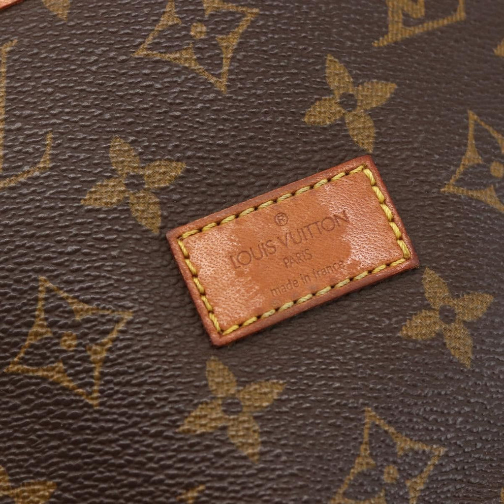 Louis Vuitton Saumur Handbag Monogram Canvas Brown Canvas Shoulder Bag Bag (Pre-Owned)