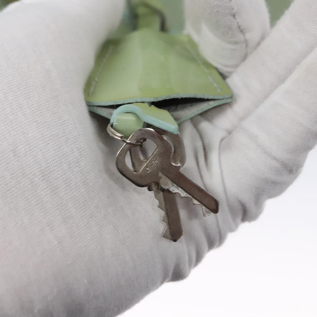 Louis Vuitton Alma Handbag Electric Epi Leather Green Patent_Leather Handbag (Pre-Owned)